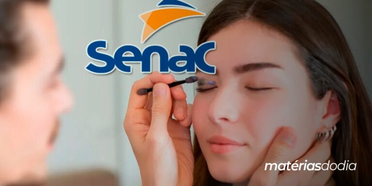 Free SENAC aesthetics technician course